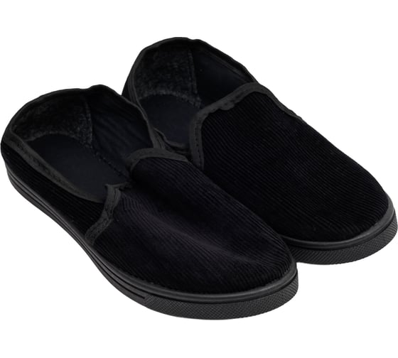 Изображение товара Вельветовые тапочки Факел  Фирма СТЕП  ПВХ, черные, 37 00-00001790 50542000.011