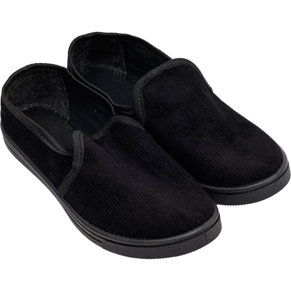 Изображение товара Вельветовые тапочки Факел  Фирма СТЕП  ПВХ, черные, 36 00-00001789 50542000.012