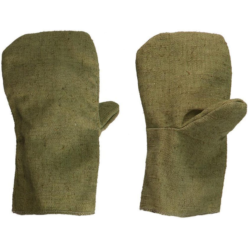 Брезентовые рукавицы Факел рукавицы брезентовые размер 1 зеленые 68160