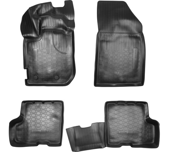 Изображение товара Салонные коврики UNIDEC для Renault Duster II 3D 2021 HJD версия без ящика под сиденьем NPA11-C69-111