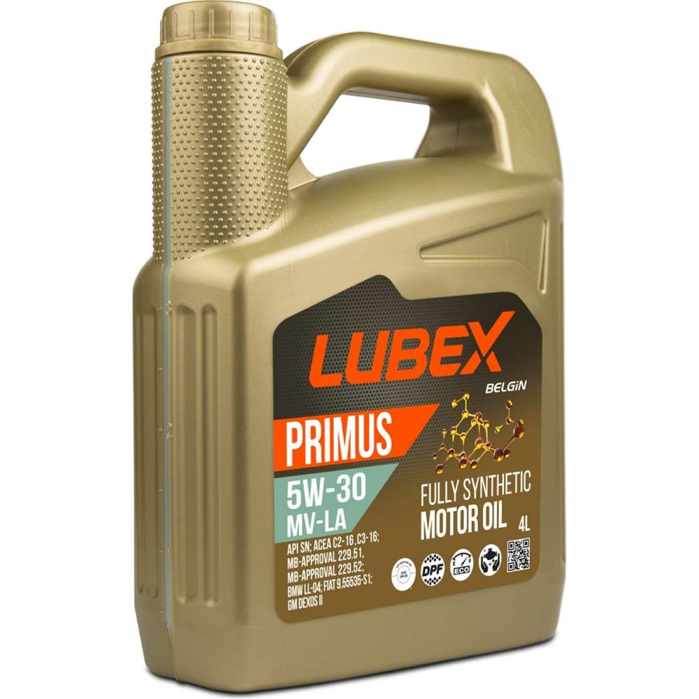 Синтетическое моторное масло Lubex - L034-1319-0404