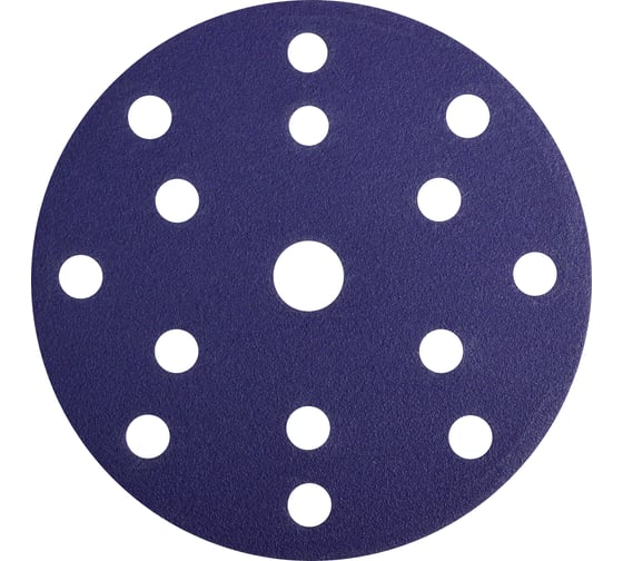Изображение товара Материал абразивный 100 шт, 150 мм, 15 отверстий, Р120, керамозерно BETACORD 703.0120