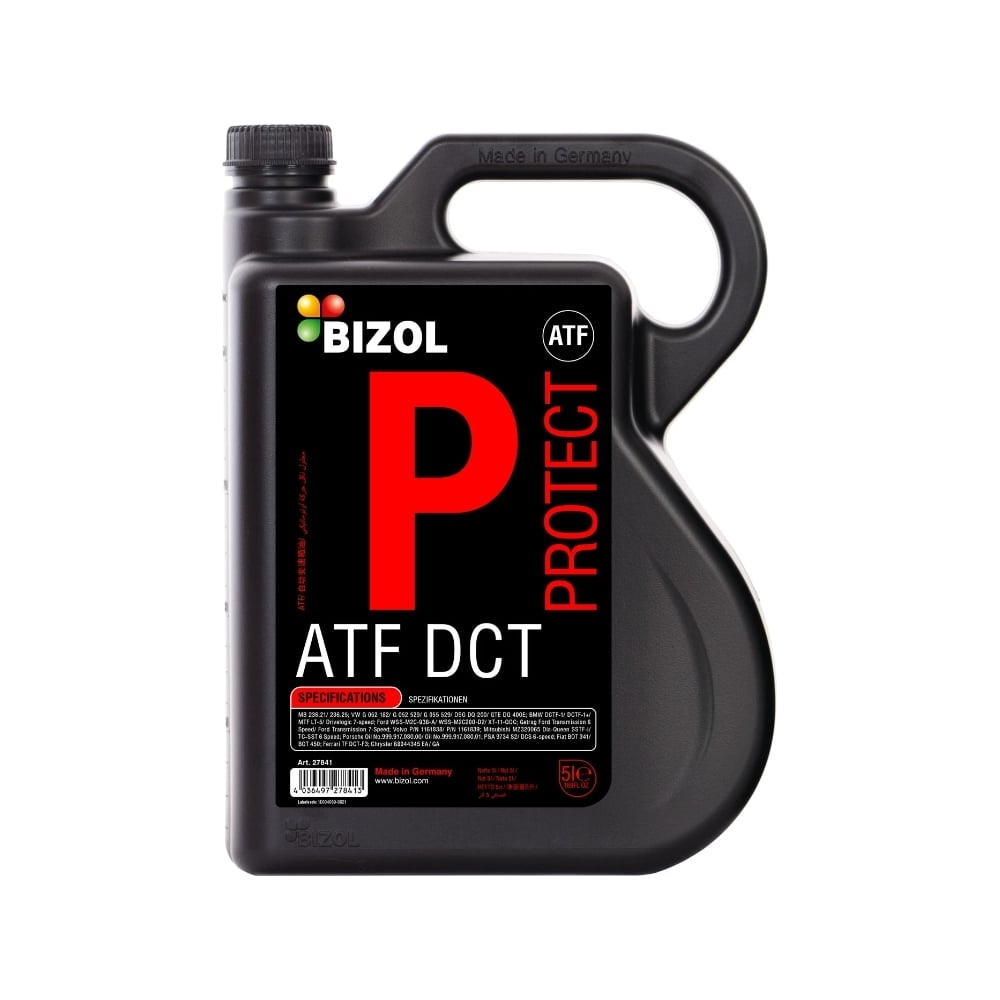 НС-синтетическое моторное масло для АКПП Bizol 27840 bizol нс синт тр масло д акпп protect atf dct 1л