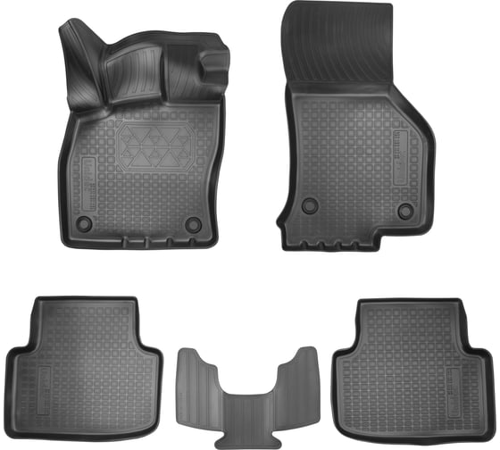 Изображение товара Салонные коврики UNIDEC для Skoda Octavia IV A8 3D 2019 NPA11-C81-425
