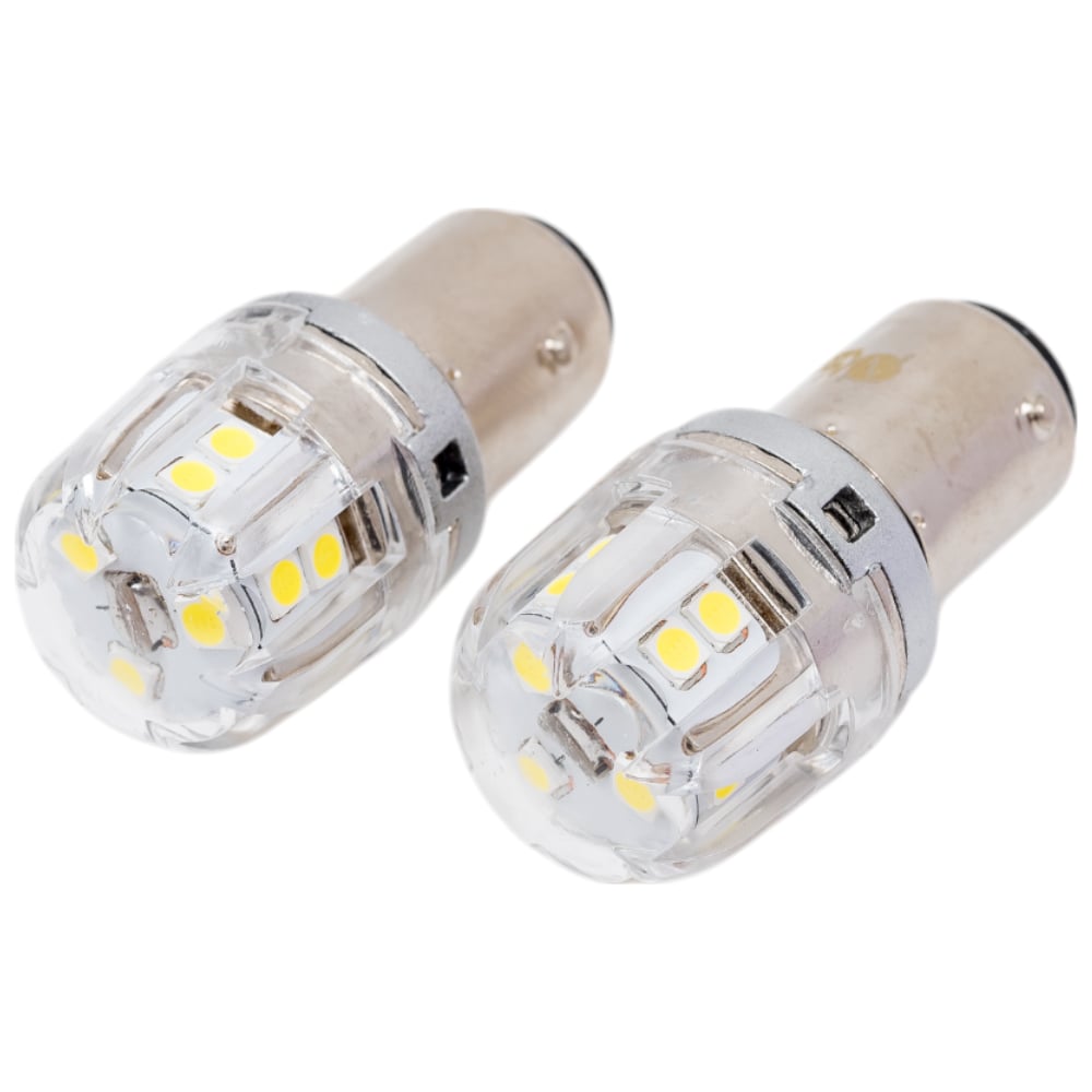 Изображение товара Светодиодные лампы Nord-Yada S25 ВАY15s 12V 3200Lm 4300K 2 шт.