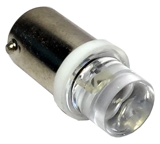 Изображение товара Светодиод Nord-Yada 12V, Т8-03, 1LED, T4W, BA9S, 0.18W, 4lm, конус белый (повт.ук.пов.габар) 2 шт. 900284