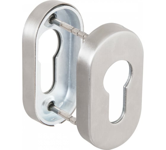 Изображение товара Овальная накладка под цилиндр PALIDORE INOX 98761207