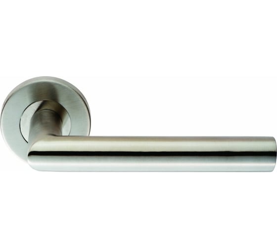 Изображение товара Дверная ручка на круглой розетке PALIDORE L2204/8х8/INOX 98761204