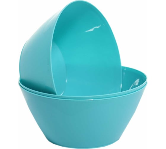 Изображение товара Набор салатников Ангора 0.6 л, 3 шт, тиффани А8004тиффани