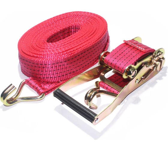 Изображение товара Стяжка груза ООО ТПК Сигма механизм 230 мм, ширина ленты 50 мм, 5000/10000 кг, длина 10 м + сумка С10-10