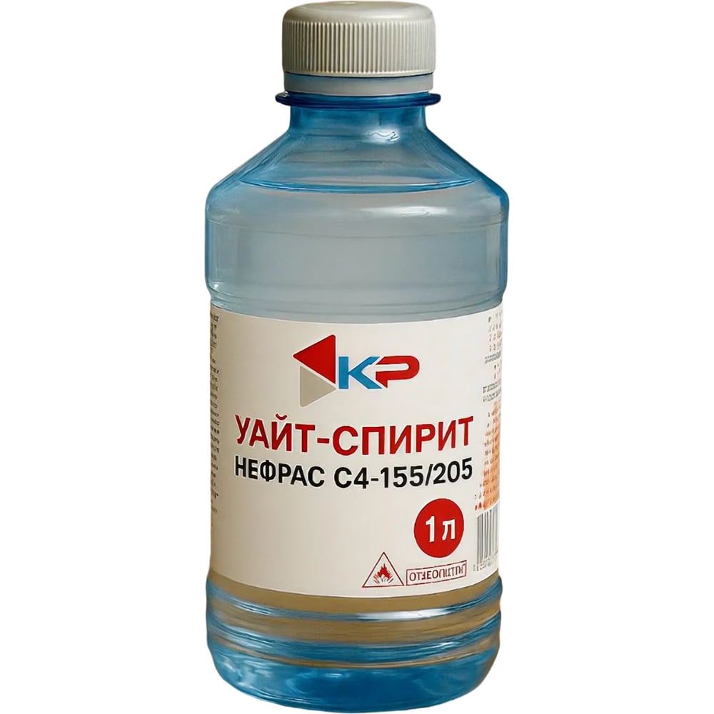 Изображение товара Уайт-спирит КР 1 л - растворитель для масляных и алкидных красок