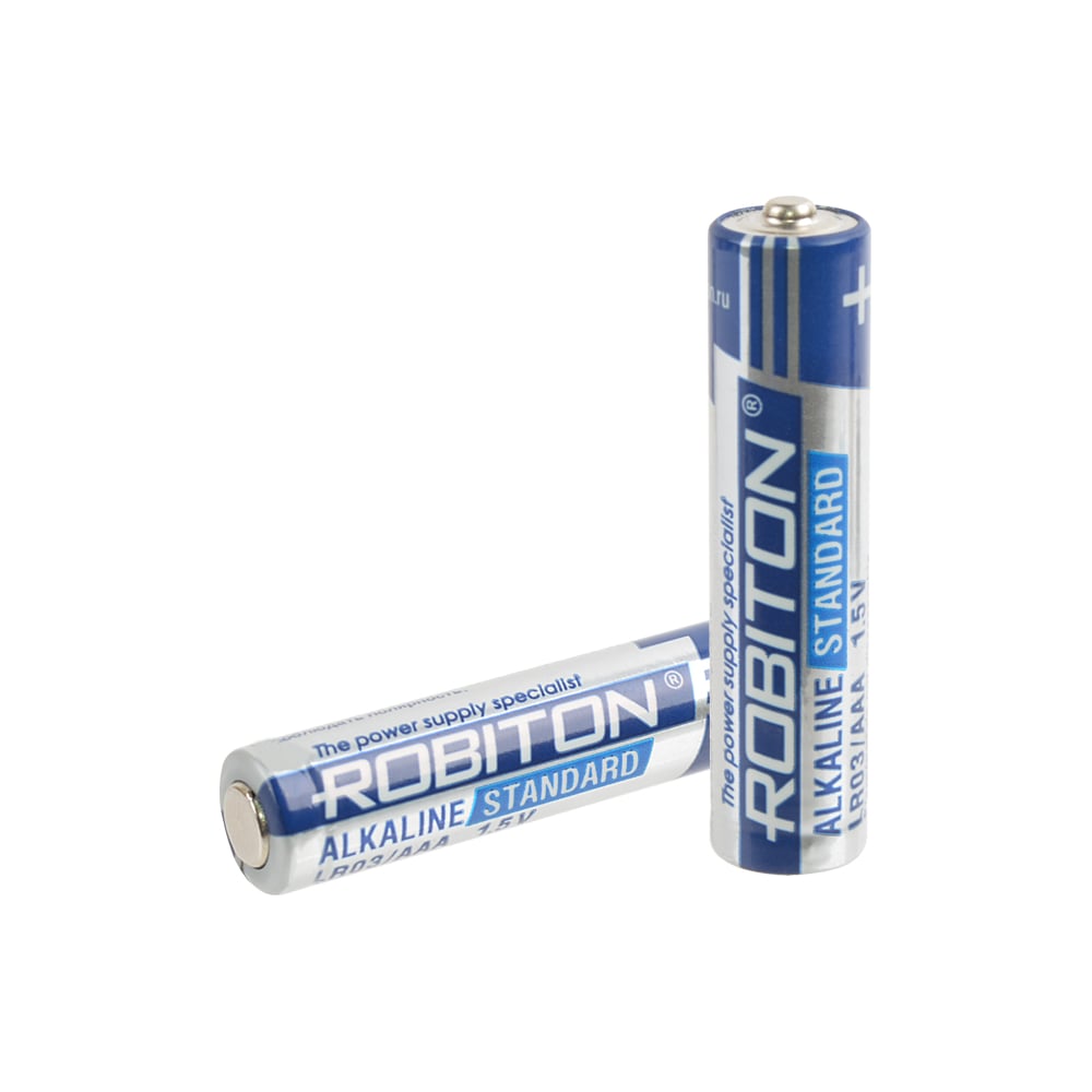 Изображение товара Элемент питания ROBITON STANDARD LR03 (AAА) Мизинчиковая 1.5В