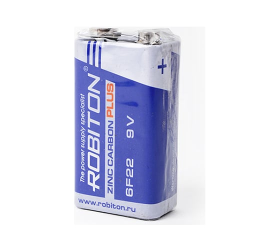Изображение товара Батарея ROBITON PLUS R-6F22- 6F22 9V 13124
