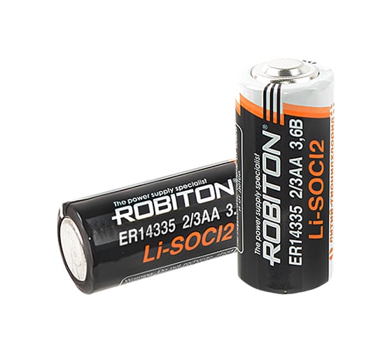 Изображение товара Элемент питания ROBITON ER14335 2/3AA 16854