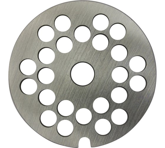 Изображение товара Решетка для мясорубки/кухонного комбайна с мясорубкой Eurokitchen 1 шт, сталь GR1-6