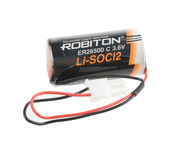 Изображение товара Элемент питания ROBITON ER26500-55572P C с коннектором 17435