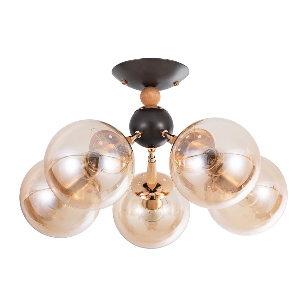 Изображение товара Люстра ARTE LAMP BOSTON A4485PL-5BK для современного интерьера