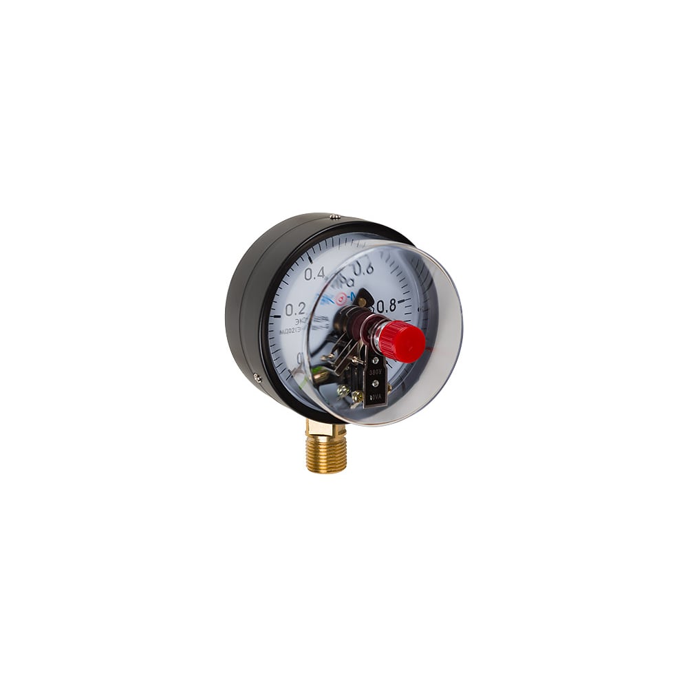 Изображение товара Манометр ЭКО-М Экомера МД02(Э)-100 мм для измерения давления до 1 МПа