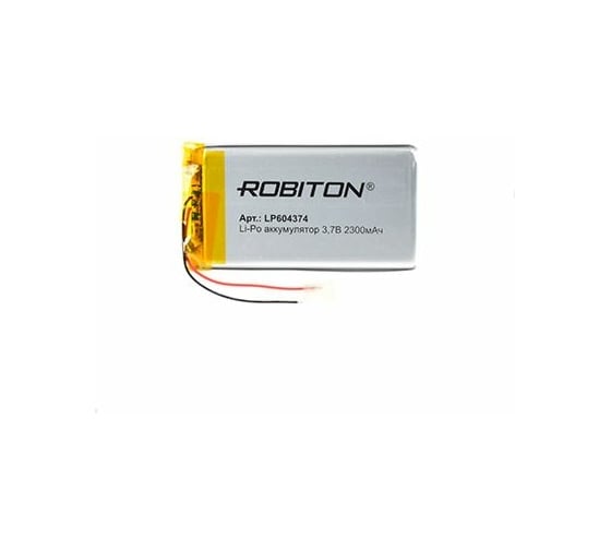 Изображение товара Аккумулятор ROBITON LP604374 3.7В 2300мАч 14906