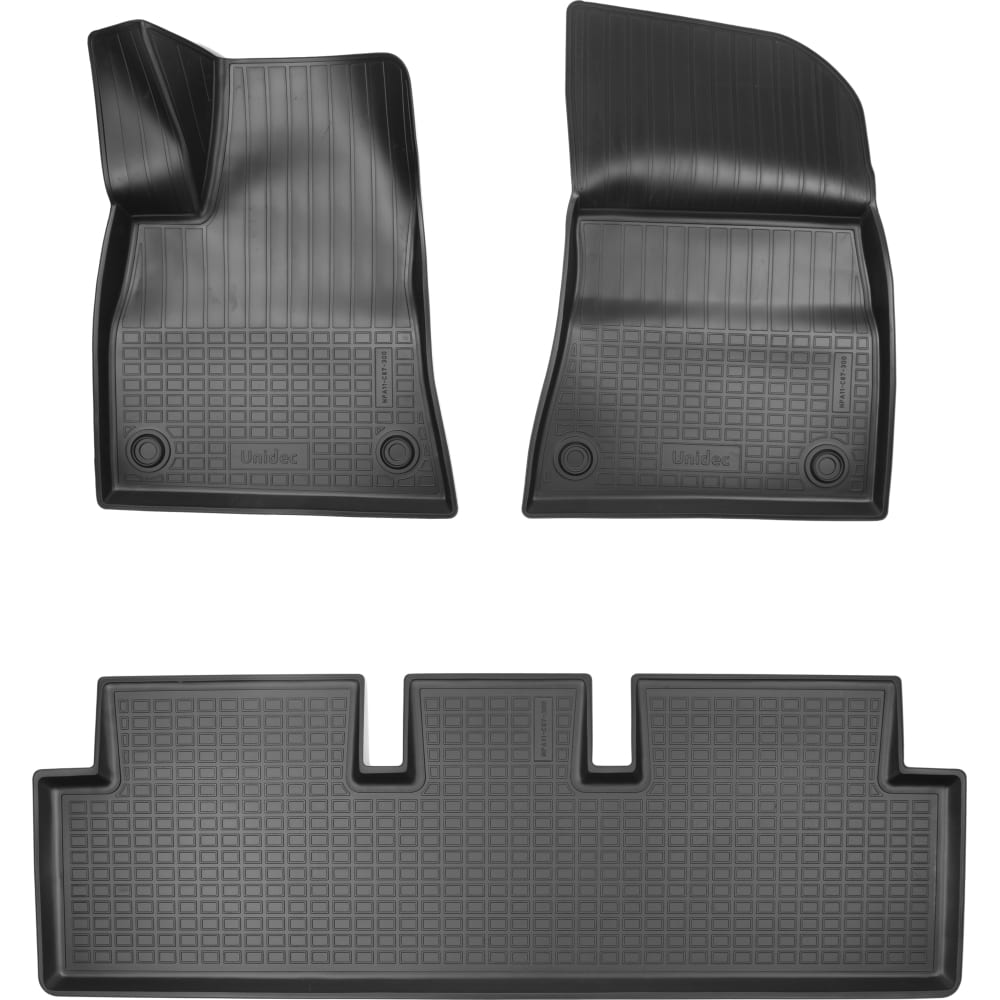 Салонные коврики для Tesla Model 3 3D SD 2017 UNIDEC