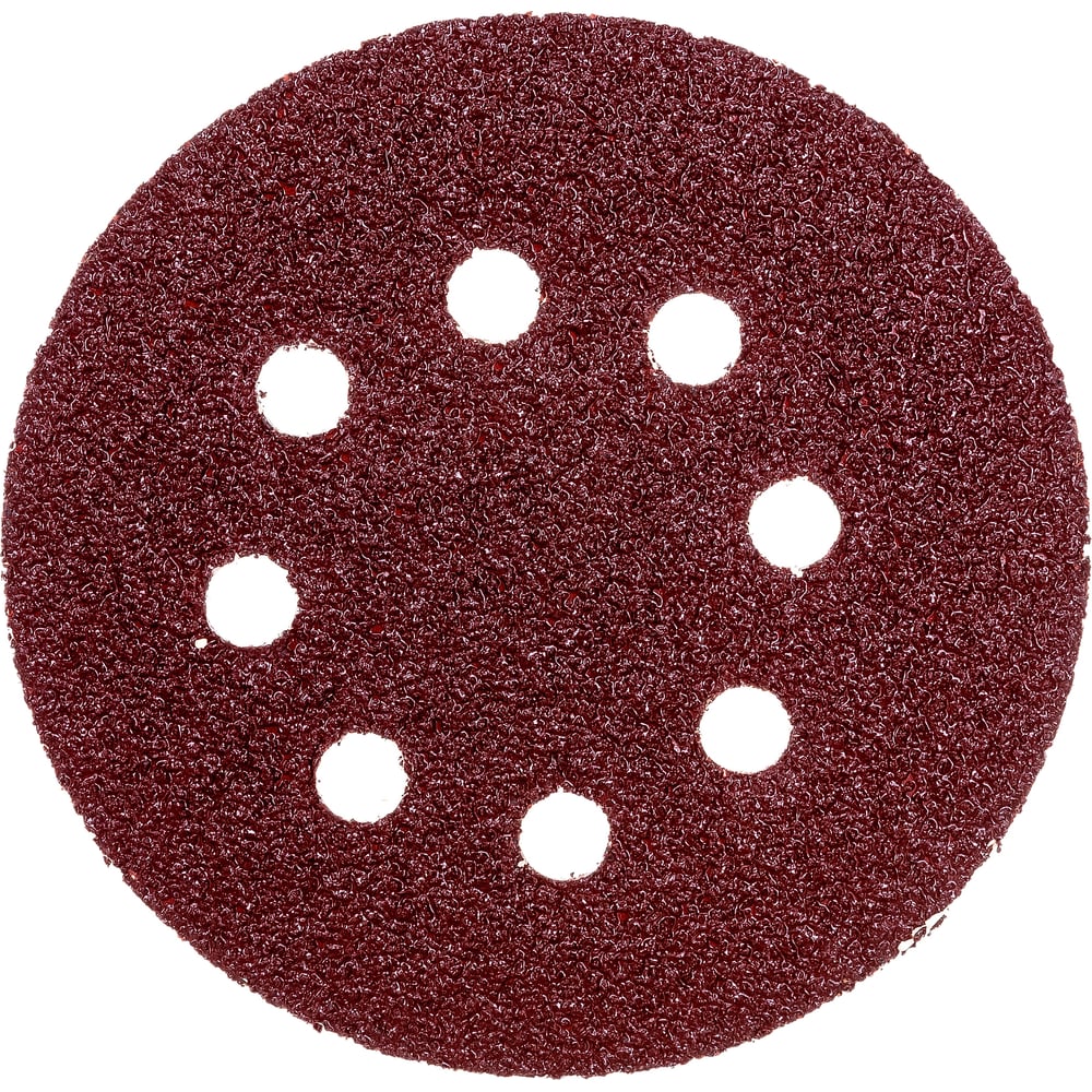 Изображение товара Круги абразивные шлифовальные перфорированные на ворсовой основе 125 мм Profi 5 шт