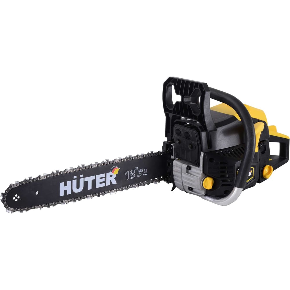 Изображение товара Бензопила Huter BS-6218 45 см 2-тактный двигатель бытовая надежная Изображение товара Бензопила Huter BS-6218 45 см 2-тактный двигатель бытовая надежная