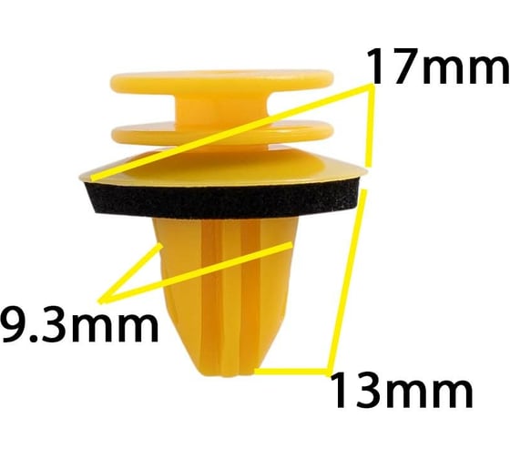 Изображение товара Автокрепеж для Mercedes 10 шт 19912698, 001-991-26-98 КрепАвто 1779