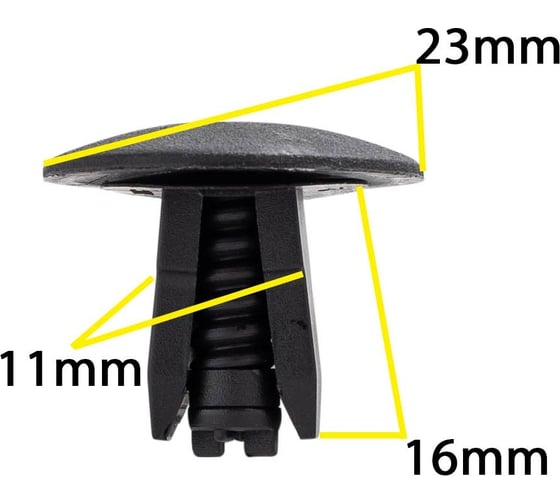 Изображение товара Автокрепеж для VAG 10 шт 1H0819055C01C КрепАвто 0295