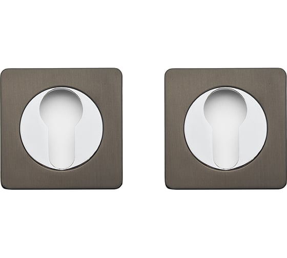 Изображение товара Накладка на цилиндр Trodos ET02-AL GF графит 204396