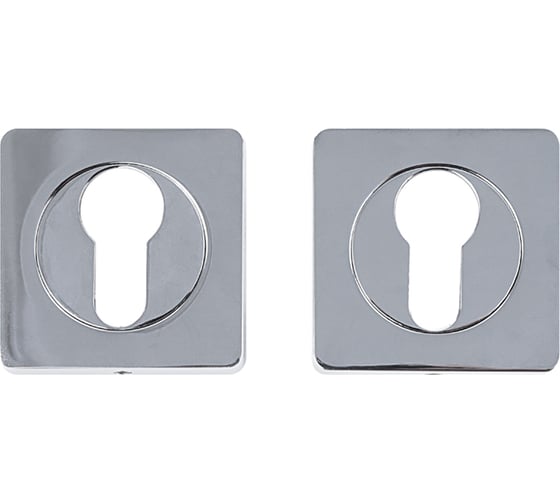 Изображение товара Накладка на цилиндр Trodos ET02-AL CP хром 204630