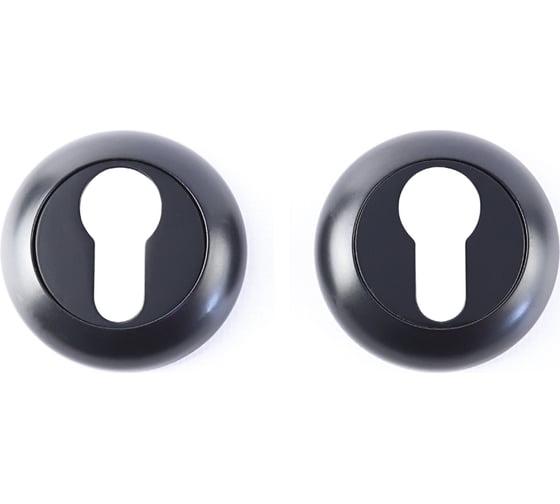 Изображение товара Накладка на цилиндр Trodos ET-AL BLM черный матовый 204722