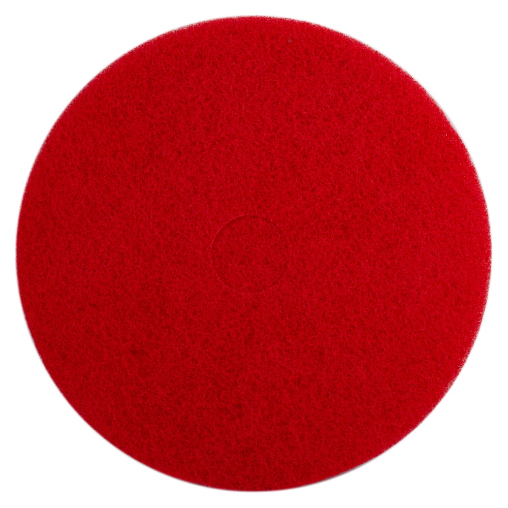 Изображение товара Комплект красных пэдов для роторных машин 18 дюймов EURO Clean EURPAD-A18RED