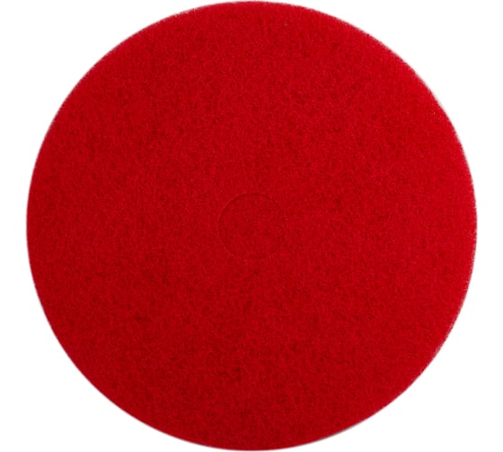 Изображение товара Комплект ПАДов красных для роторных поломоечных машин (2 шт; категория B; 20"/50 см) EURO Clean EURPAD-B20RED