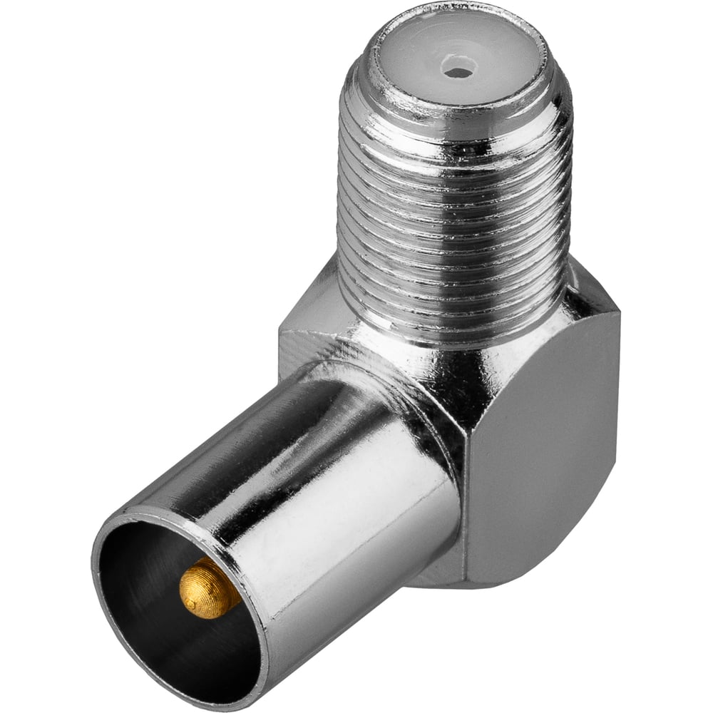 Изображение товара Антенный переходник REXANT угловой гнездо F штекер TV RG-6 IP20