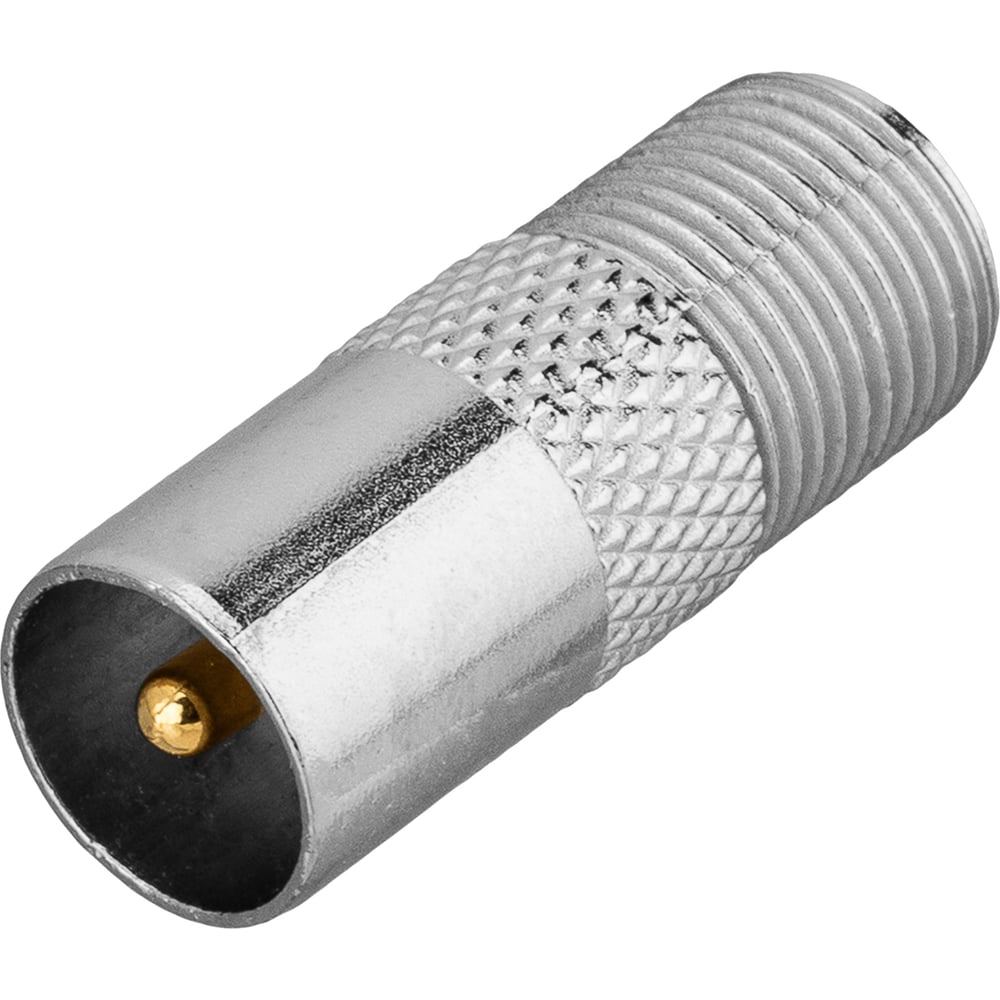 Изображение товара Антенный переходник REXANT RG-6 гнездо F - штекер ТВ 06-0025-A