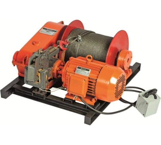 Изображение товара Электрическая лебедка Сибталь 380v 3Тх160М с канатом JM 060 2380 3160