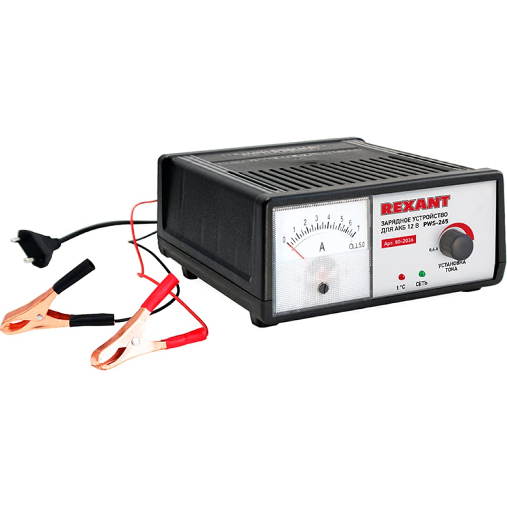 Автоматическое зарядное устройство REXANT цифровой терморегулятор rexant
