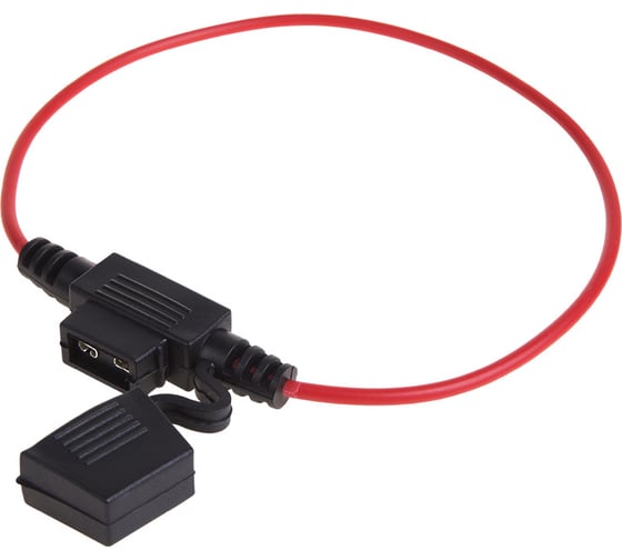 Изображение товара Держатель предохранителя REXANT типа мини с крышкой на проводе 16-0423