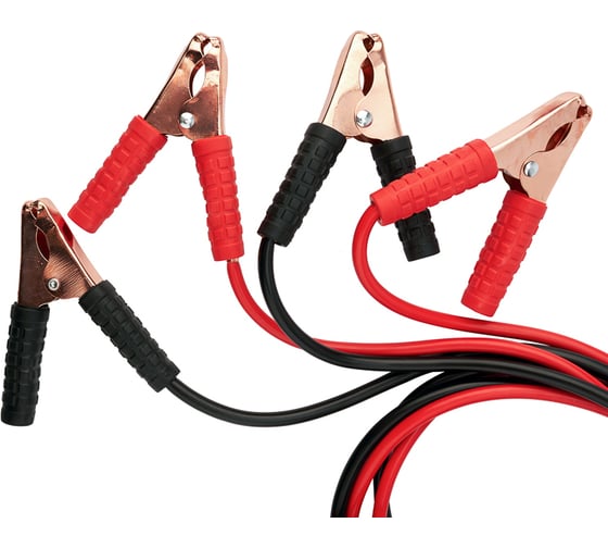 Изображение товара Провода для прикуривания автомобиля REXANT 100 Ампер, в чехле, 2.5 м 80-2026