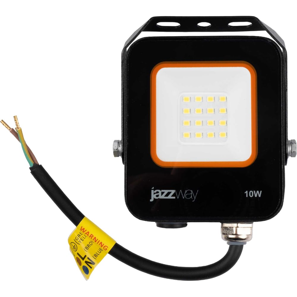 Изображение товара Светодиодный прожектор Jazzway PFL-V 10Вт 6500К IP65 ДО 5039674 Изображение товара Светодиодный прожектор Jazzway PFL-V 10Вт 6500К IP65 ДО 5039674