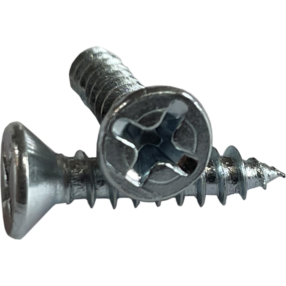 Изображение товара Саморез ZAMETAL 3,5x50 с потайной головкой, крестовой шлиц, DIN 7982, цинк, 500 шт. ZA100602