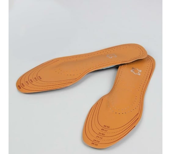 Изображение товара Амортизирующие универсальные стельки ONLITOP размер 35-46, коричневые ОТ 1866804