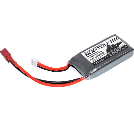 Изображение товара Аккумуляторная сборка Robiton LP-STB2-1300 Lipo 7.4В 1300мАч 13762