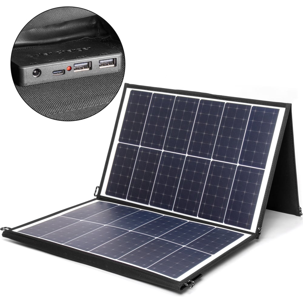 Складная влагозащищенная солнечная батарея TopOn солнечная панель carcam solar panel 40w