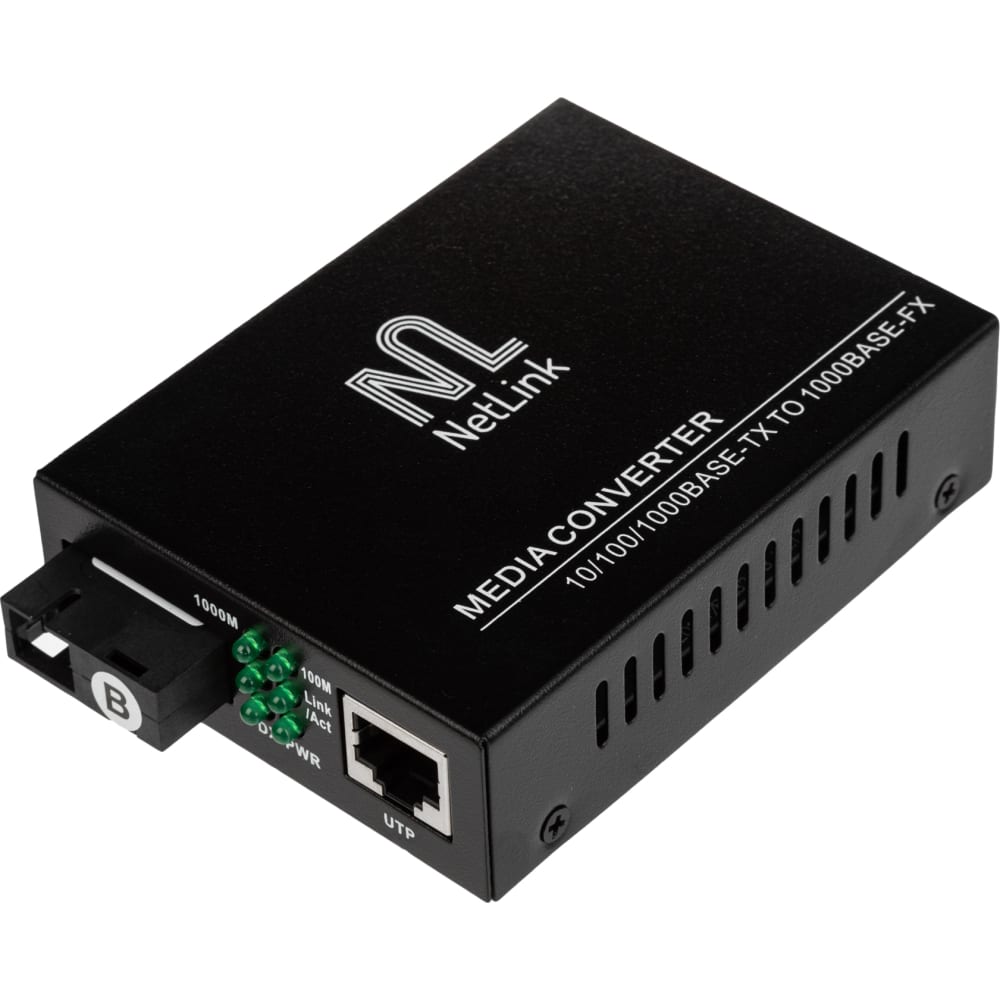 Медиаконвертер Netlink dmc f20sc bxd b1a wdm медиаконвертер с 1 портом 10 100base tx и 1 портом 100base fx с разъемом sc тх 1550 нм rx 1310 нм для одномодового оптическ