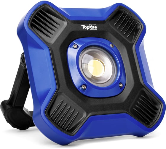 Изображение товара Аккумуляторный фонарь TopOn LED 50 Вт 5000 лм 14.6 В 4.0 Ач 58.4 Втч Синий TOP-MX5B