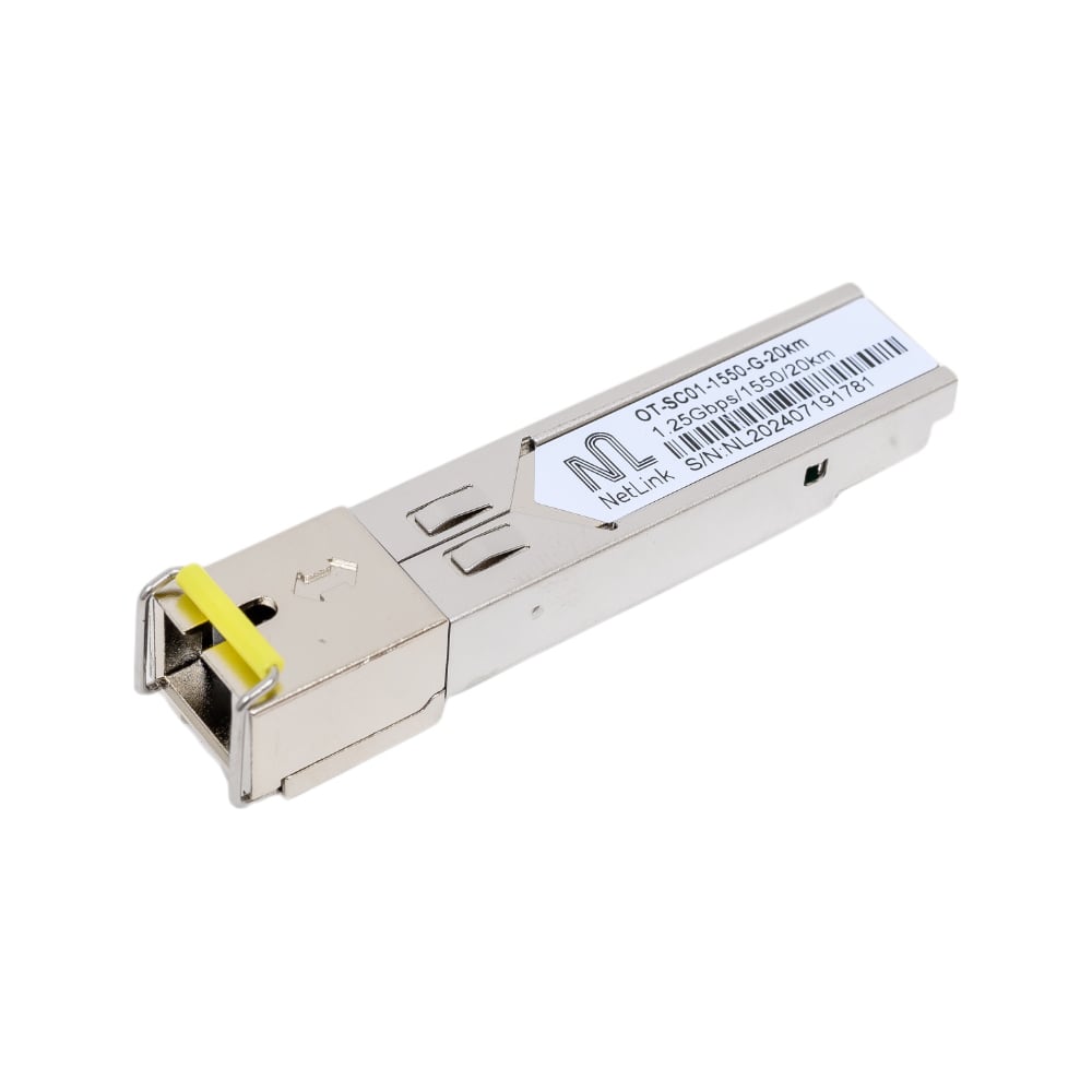 Модуль Netlink SFP-OT-SC01-1550-G-20km, УТ000001579