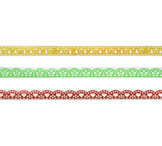 Изображение товара Набор клейких лент для декорирования яиц MARMITON 3 шт. 17383