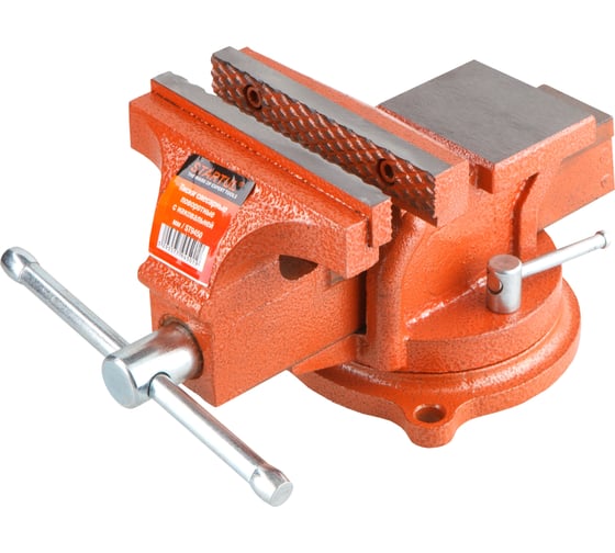 Изображение товара Слесарные тиски STARTUL Master 125 мм, поворотные ST9450-125