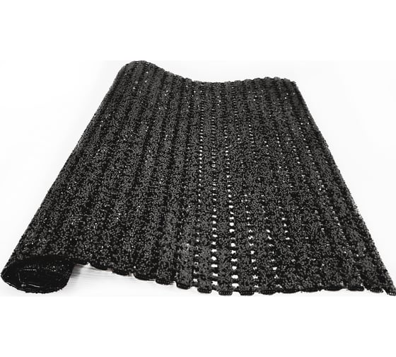 Изображение товара Придверный грязезащитный коврик AKO Safety Mat черный 90x60см 2000925472867